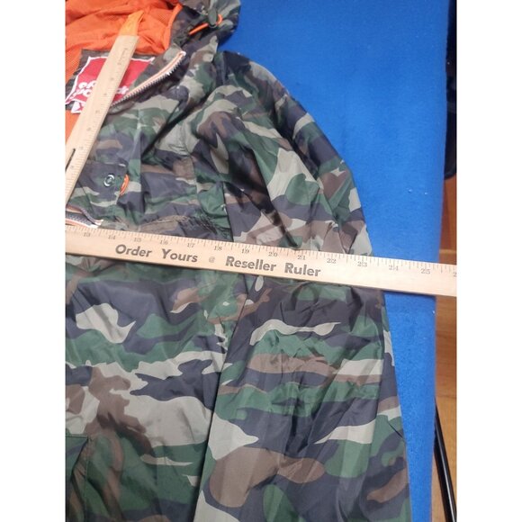 Superdry Sport Japan Camouflage Windbreaker Jacket Size XXL - Picture 8 of 15